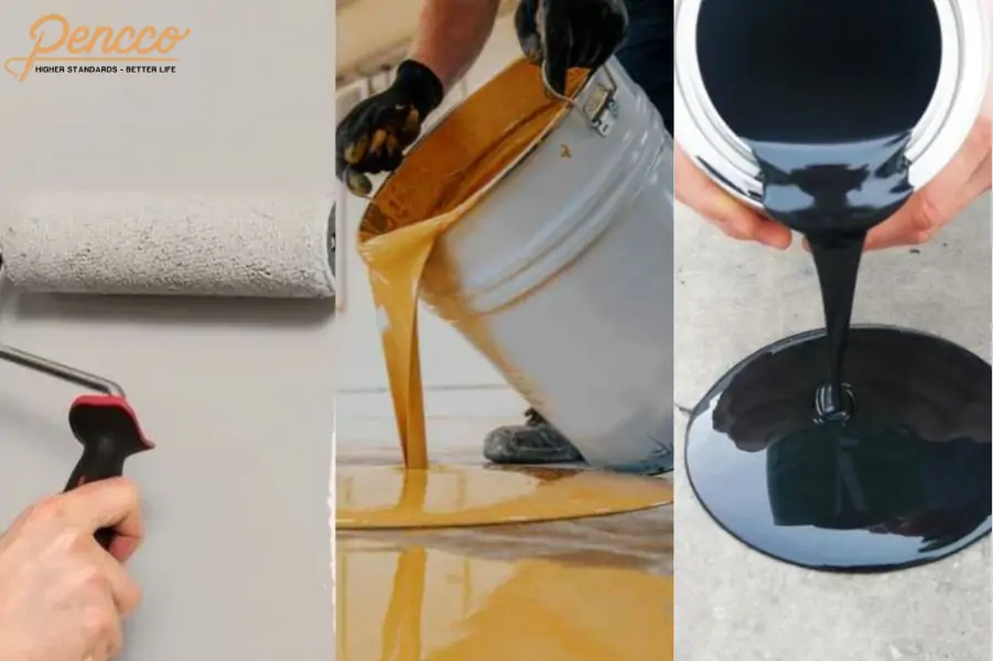 phân loại sơn chống thấm theo chất liệu