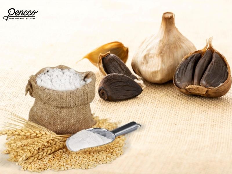 Kết hợp bột mỳ và tỏi để khử mùi sơn