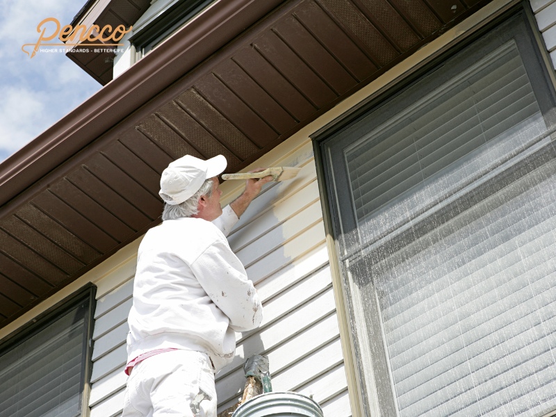 cách tính khối lượng sơn cho nội thất ngoại thất