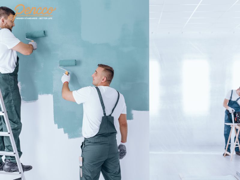 Tính toán chi phí sơn nội thất và chi phí thuê nhân công