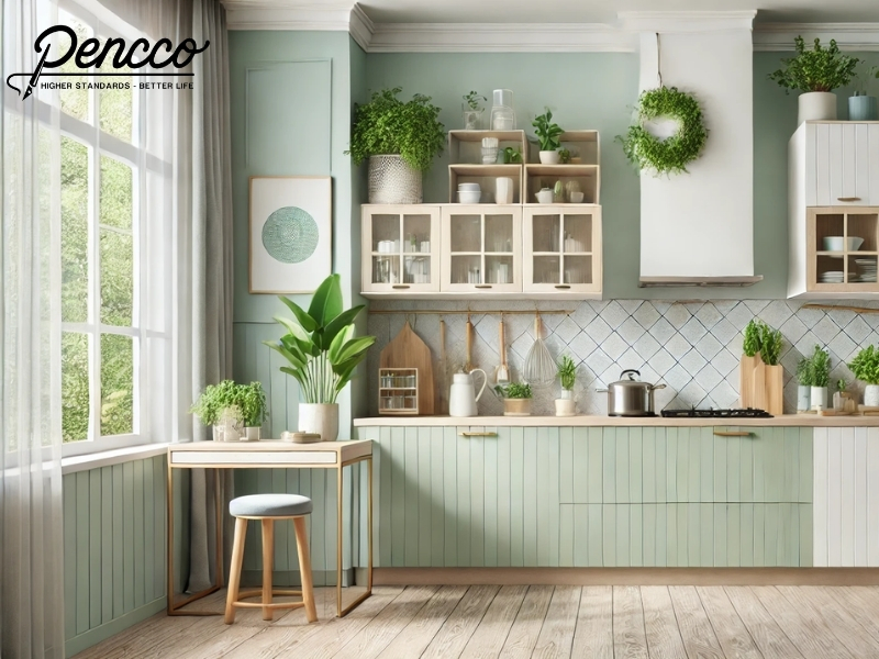 màu sơn nhà đẹp mệnh mộc