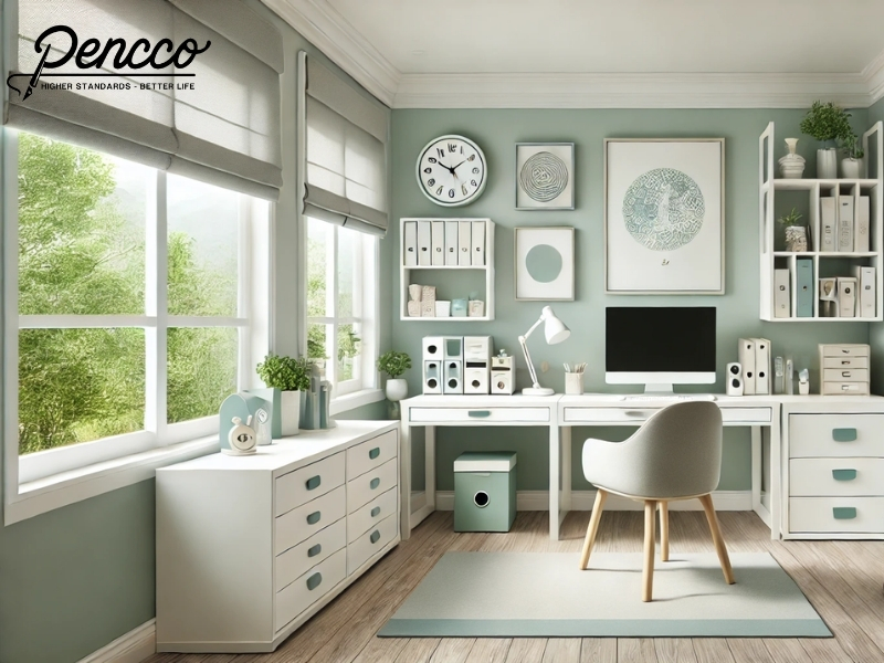 sơn nhà đẹp mệnh mộc