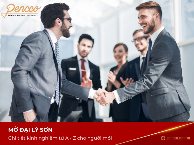 kinh nghiệm mở đại lý sơn