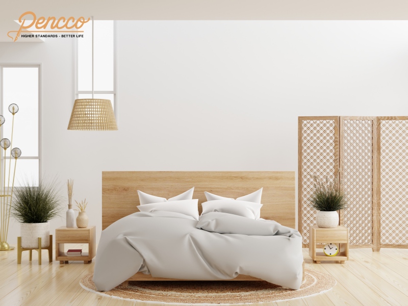 Sơn phòng ngủ trắng kem sữa