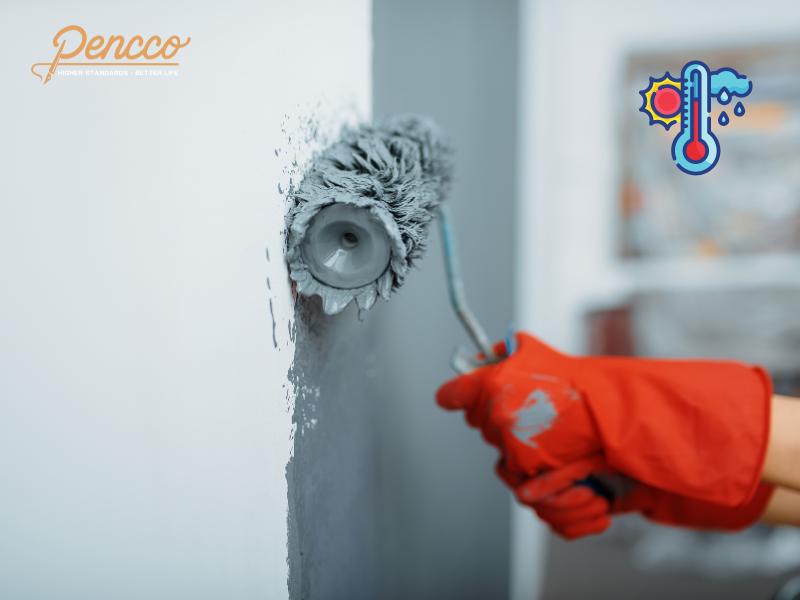 Yếu tố ảnh hưởng đến việc chọn thời điểm sơn nhà