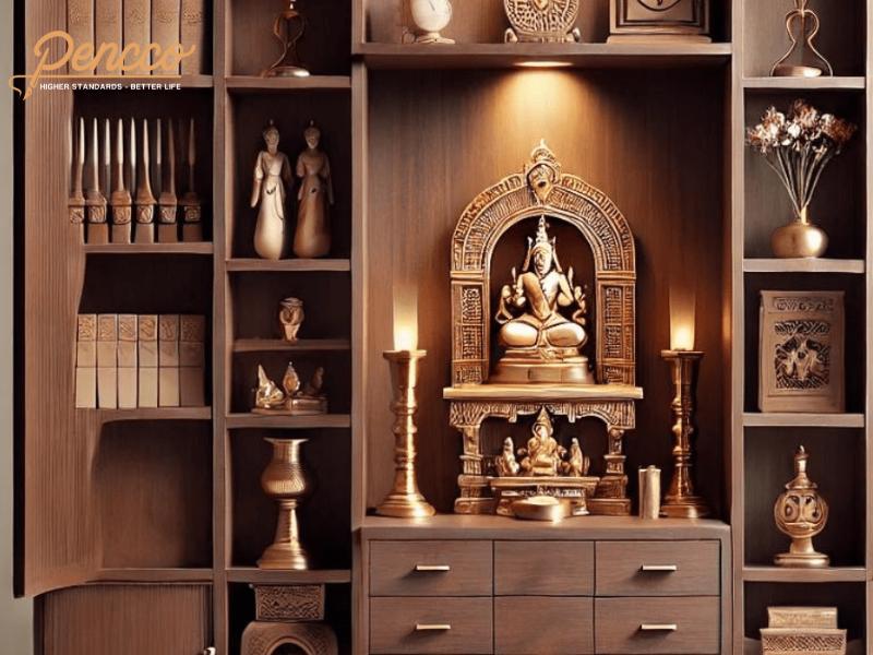 Màu sơn phòng thờ cho người mệnh Kim
